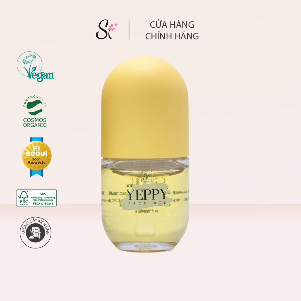 Dầu Dưỡng Ẩm Si yeppy Face Oil 8 ml | 0.27 fl. oz
