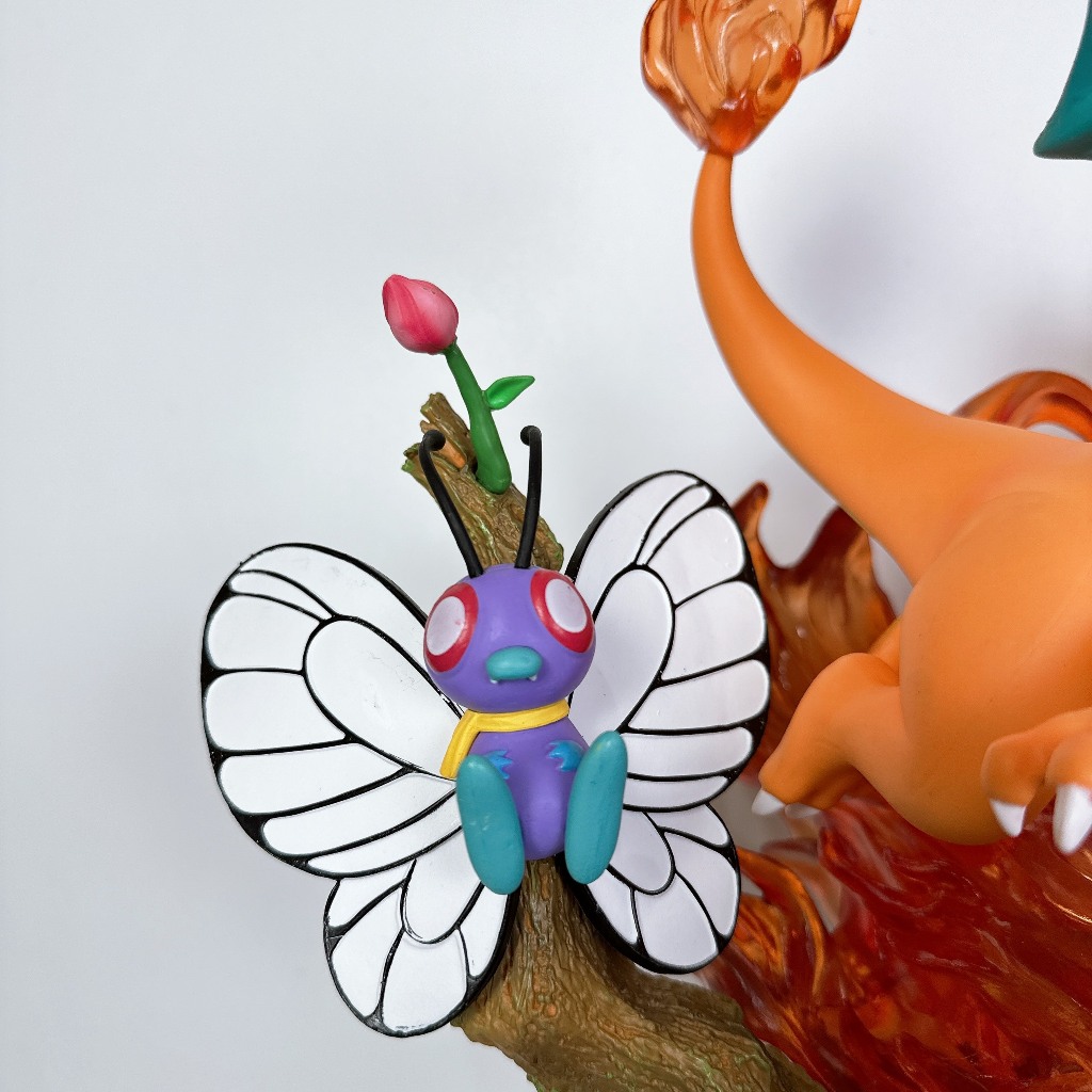 Mô hình Satoshi và Các Pokemon Siêu To  41CM Có Led, Figure Pokemon - Mô Hình Pokemon OngchumohinhMH518