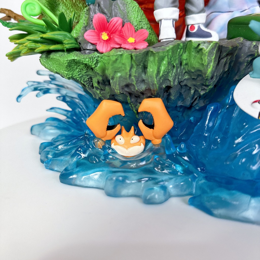 Mô hình Satoshi và Các Pokemon Siêu To  41CM Có Led, Figure Pokemon - Mô Hình Pokemon OngchumohinhMH518