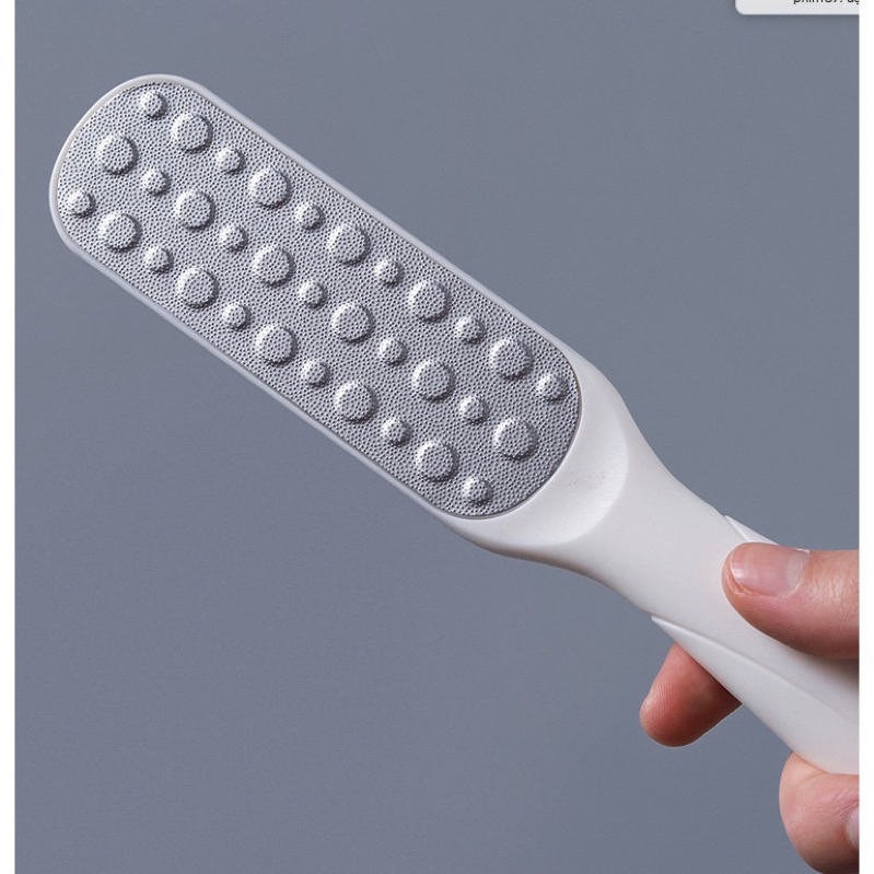 Bàn chải chà gót chân 2 mặt tẩy tế bào chết loại bỏ vết chai chân