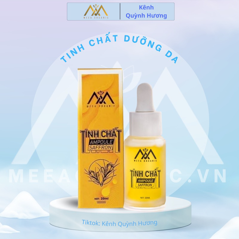 Tinh chất dưỡng da Meea Organic dna Cá Hồi Ampoule Saffron 20ml - TCCH