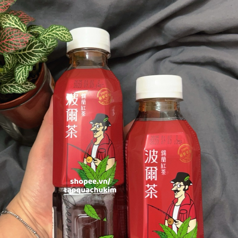 Hồng trà Ceylon GREEN TIME / Hồng trà bưởi Đài Loan chai 580ML