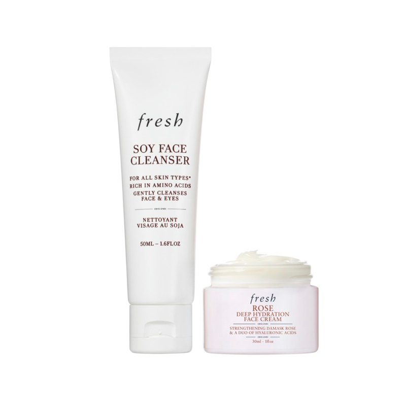 Set Dưỡng Da Fresh Rose Deep Hydration