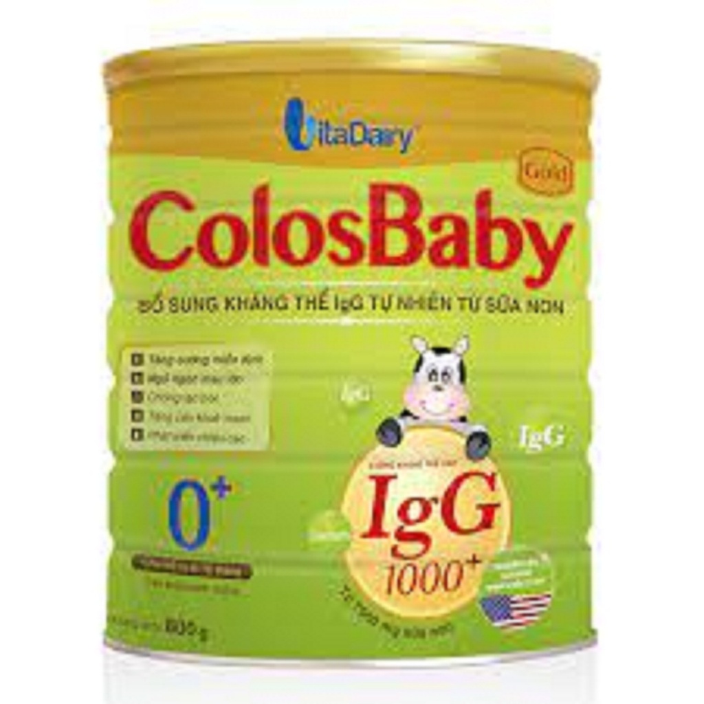 Sữa ColosBaby Gold 0+.1+400g 0 - 12 tháng