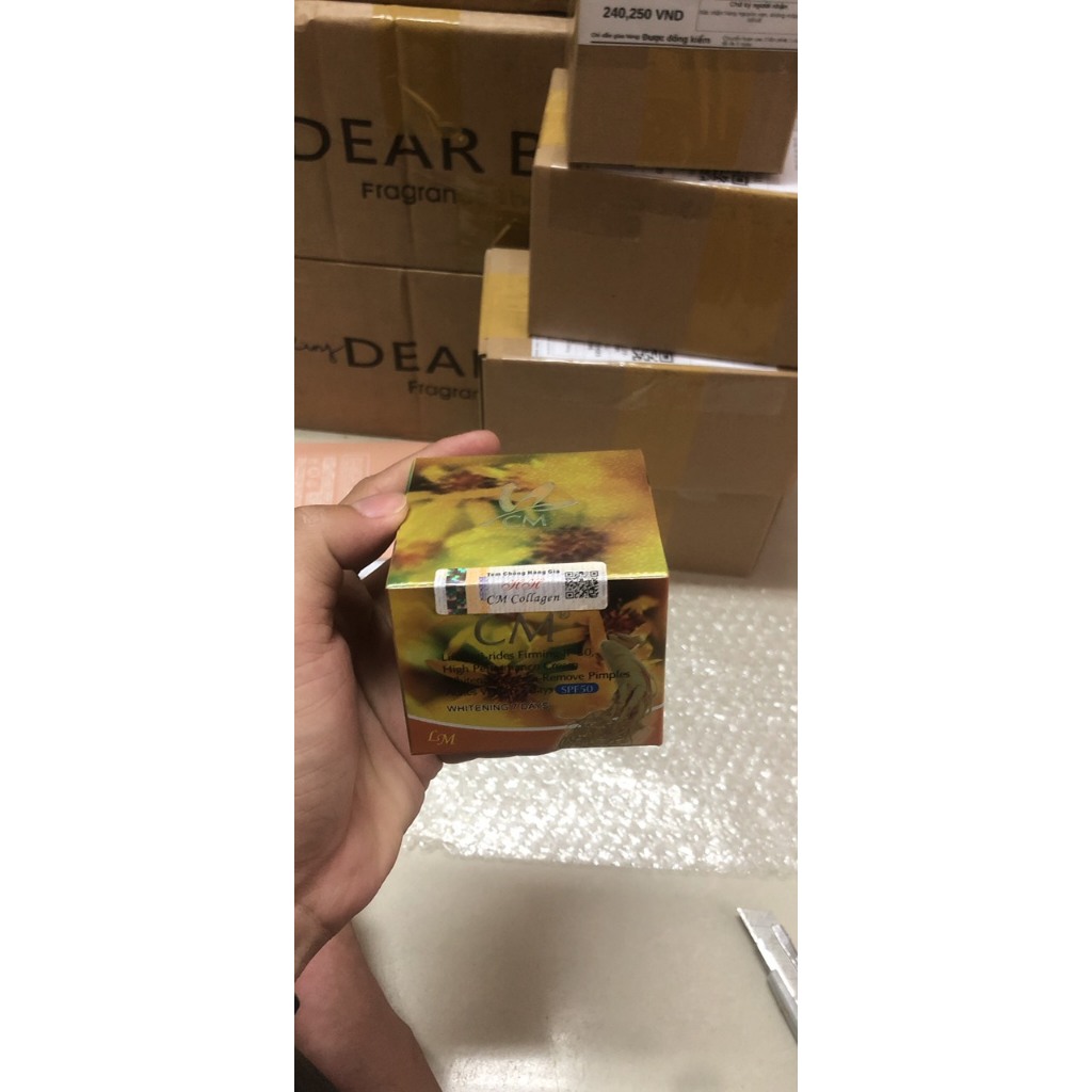 Kem CM nhân sâm đỏ ChiuMien, dưỡng trắng da, sáng da, ngăn ngừa nếp nhăn SPF50 - 50g