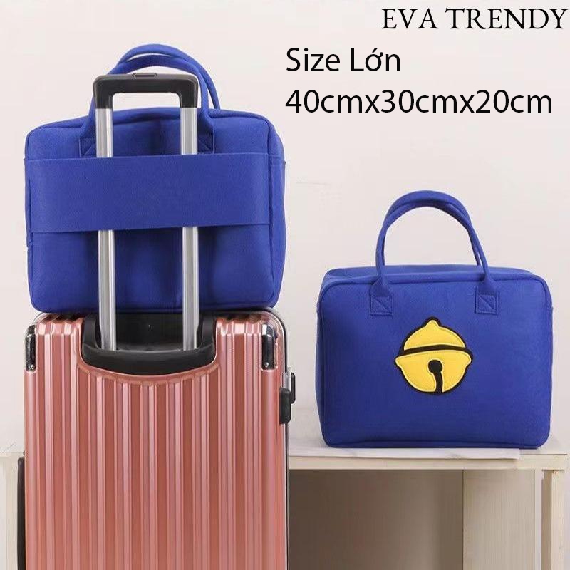 Túi Du Lịch Nỉ Xốp EVATRENDY Họa Tiết Xinh