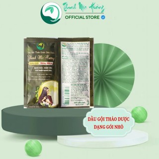 Dầu gội gói Thanh Mộc Hương Dầu gội dược liệu thảo dược thảo mộc chăm sóc tóc rụng 7.8ml