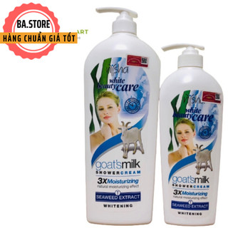 Sữa Tắm Trắng da Tinh Chất Sữa Dê Nysha Malaysia 1100ml