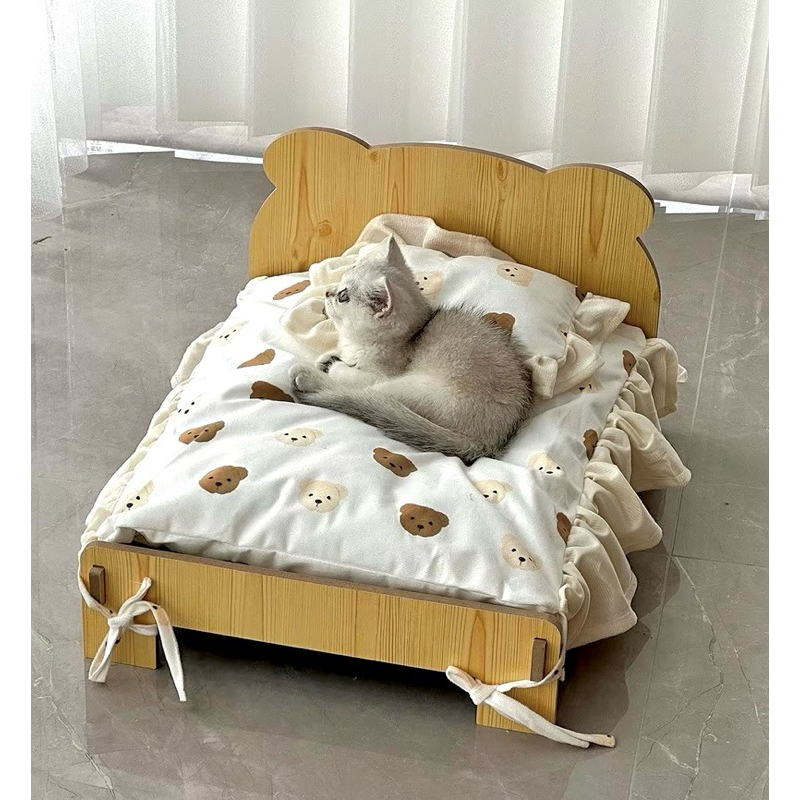 Giường/ nôi cho thú cưng trọng lượng dưới 10kg- feedback đáng iu🥰