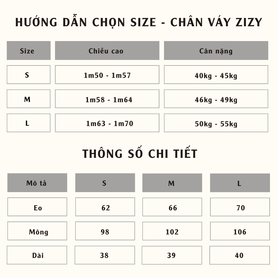 Chân váy ngắn nữ chất vải kaki ZIZY 3432 - Jemcloset