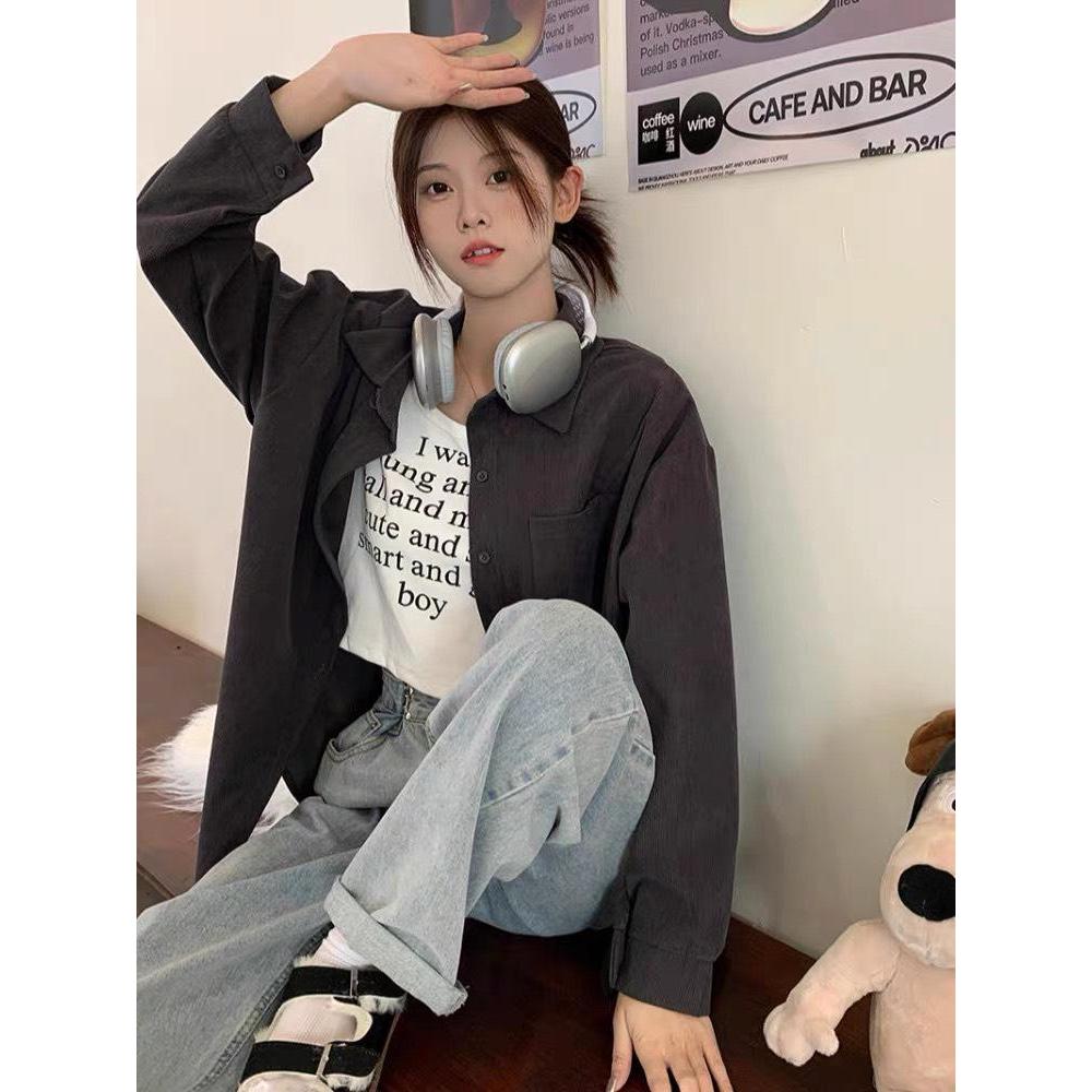 Áo Sơ Mi Nhung Tăm Hot Trend LILISTORE23