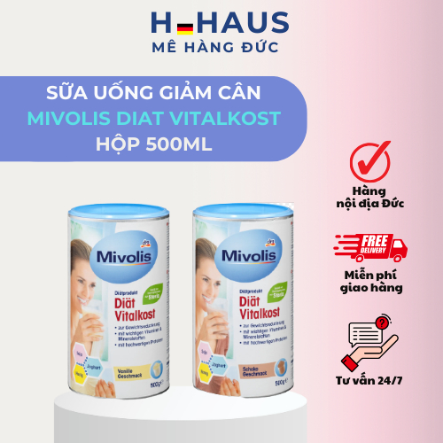 Sữa giảm cân Mivolis Diat Vitalkost hiệu quả, an toàn của Đức hộp 500g