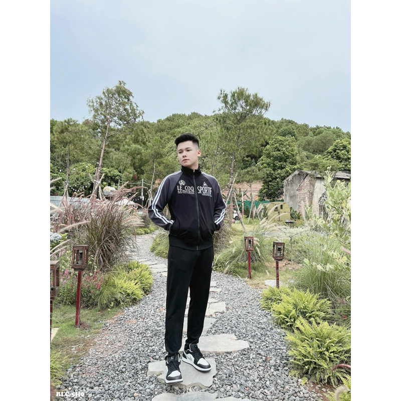 Bộ thể thao kéo khoá mới nhất năm 2023 cho nam