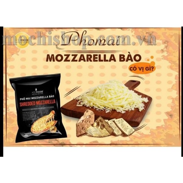 Phô mai bào ACE Food - 500g