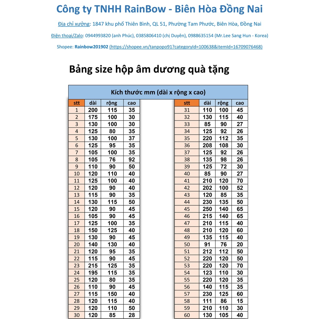 Hộp Quà Tặng size 13x11.5x5cm hộp đen lót trong đen.