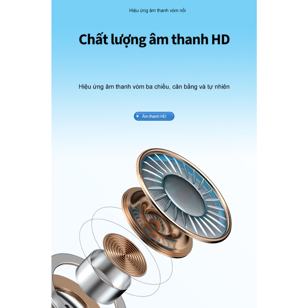 TAI NGHE BLUETOOTH, KHÔNG DÂY, DẪN TRUYỀN XƯƠNG AMGRAS SPACEBUD III PRO, TRUE WIRELESS EARPHONE 3C30