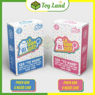 Thẻ bài ai là gián điệp weplay 240 từ khóa keyword boardgame truy lùng spy we play trò chơi nhóm bạn