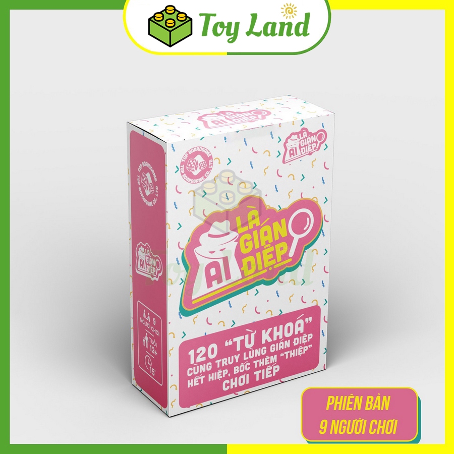 Thẻ Bài Ai Là Gián Điệp WePlay 240 Từ Khóa Keyword Boardgame Truy Lùng Spy We Play Trò Chơi Nhóm Bạn Giải Trí Xả Stress