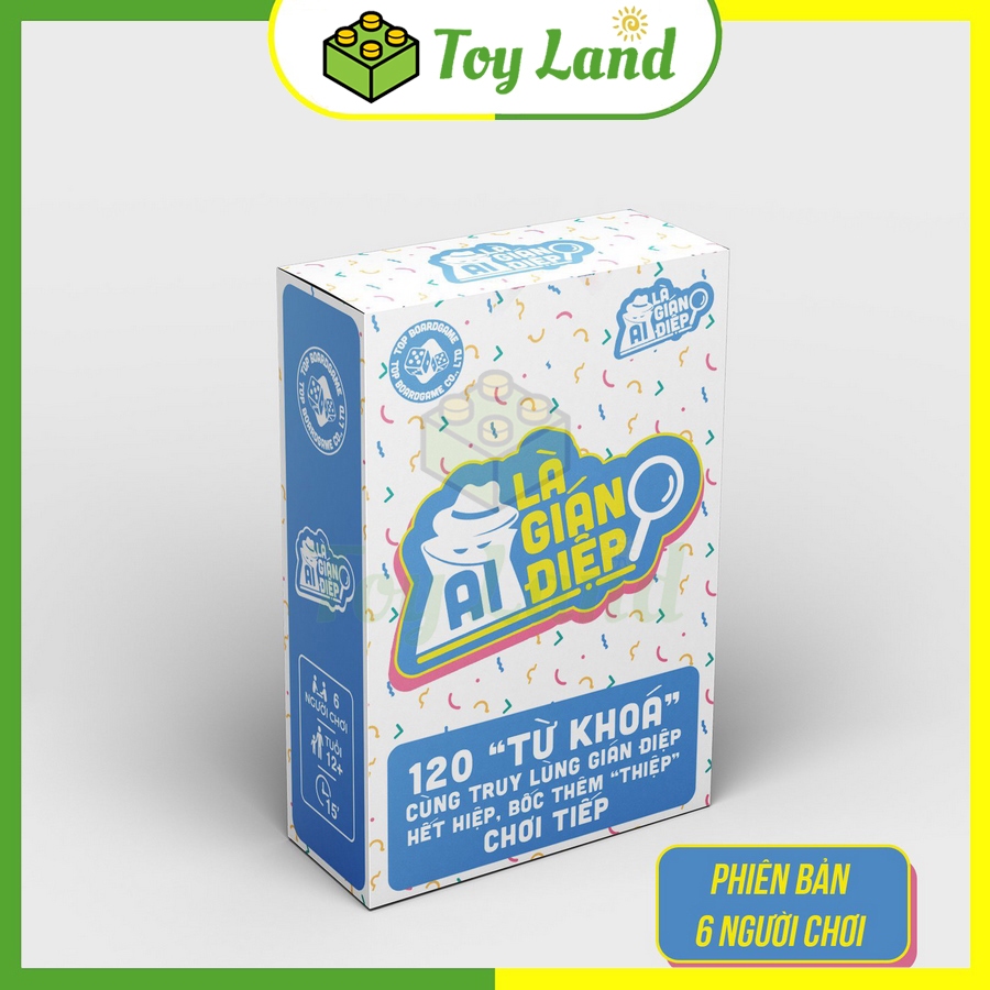 Thẻ Bài Ai Là Gián Điệp WePlay 240 Từ Khóa Keyword Boardgame Truy Lùng Spy We Play Trò Chơi Nhóm Bạn Giải Trí Xả Stress
