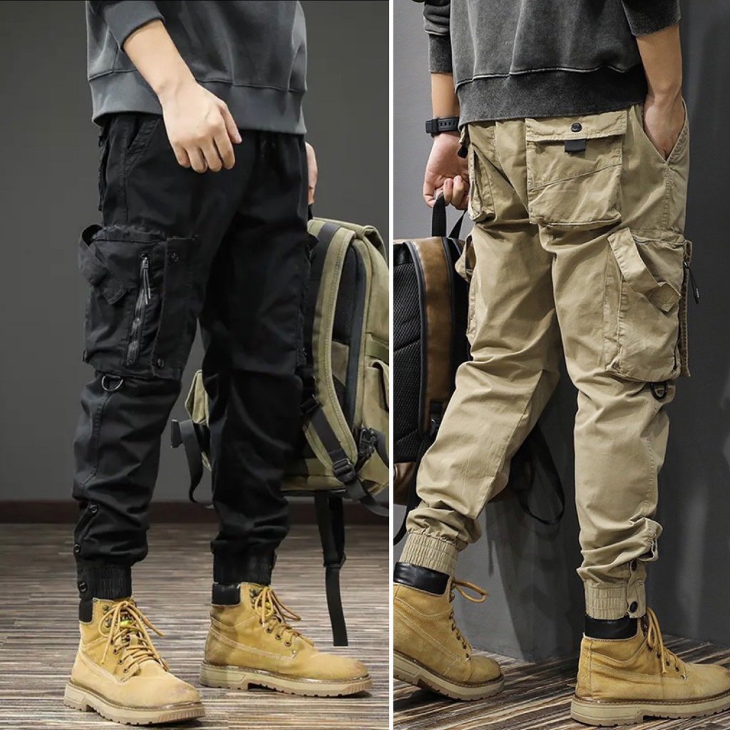 Quần Jogger Túi Hộp Mới Nhất Trong Năm - Chất Kaki Cao Cấp, Dày Dặn, Chuẩn Hàng Xuất, Chuẩn Form Dáng - JG11
