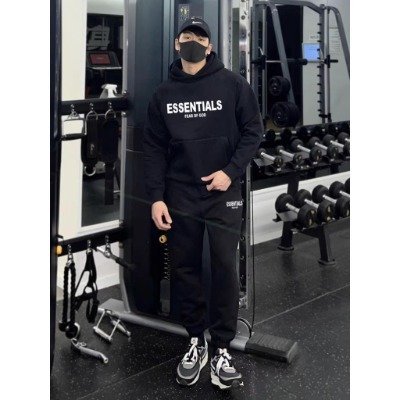 Bộ hoodie thu đông essentials đông nam nữ, chất nỉ  dầy dặn không xù , mũ 2 lớp, thời trang nhimtore999