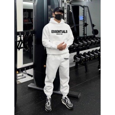 Bộ hoodie thu đông essentials đông nam nữ, chất nỉ  dầy dặn không xù , mũ 2 lớp, thời trang nhimtore999