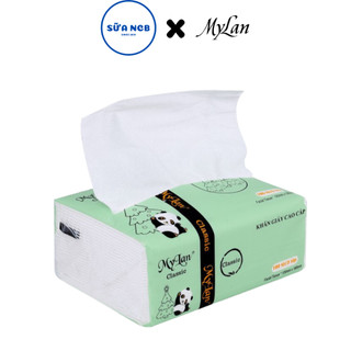 Khăn giấy rút 3 lớp MyLan - Mềm mịn, Không mùi - Gói x 100 tờ 3 lớp