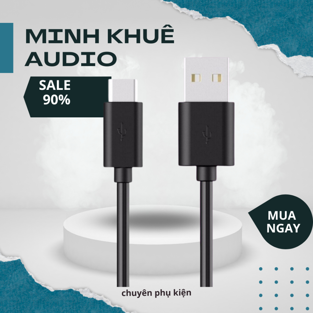 Dây Cáp Sạc S9, Note9, S10, S10 Plus Type C Minhkhueaudio6
