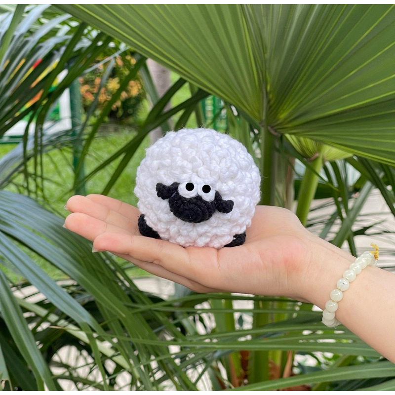 Móc khoá len cừu