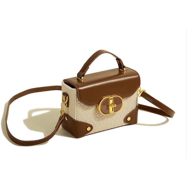 🌸Hàng Order🌸 Túi Xách Muzi&kai Chính Hãng Da Chần Đồ Hoạ Khoá Gập Gài Quai Da Đeo Sang Chảnh Nữ Tính 🌸 Quảng Châu