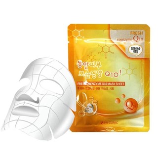 Mặt nạ bổ sung Collagen 3W Clinic Fresh Coenzyme Q10 Mask Sheet 23ml