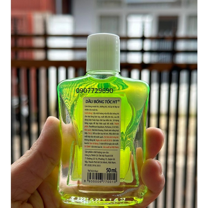 Dầu bóng tóc ht chai sành giúp tóc mềm mượt 50ml