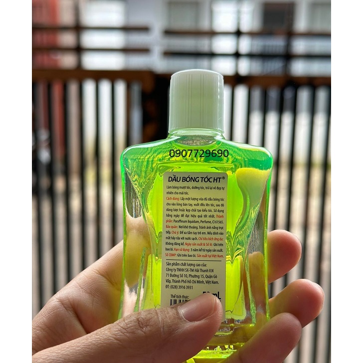 Dầu bóng tóc ht chai sành giúp tóc mềm mượt 50ml