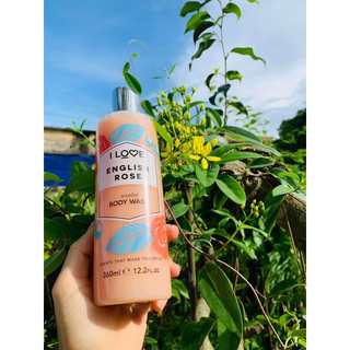 Sữa tắm English Rose Body Wash của I Love Cosmetics