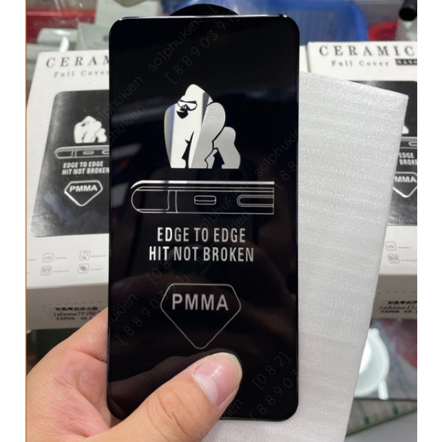 Kính cường lực dẻo Ceramic 9H+ King Kong Oppo Reno 6.4 / Reno 7 / Reno 8 Pro/ 8 Pro / 8 Pro Plus ,siêu mượt mà