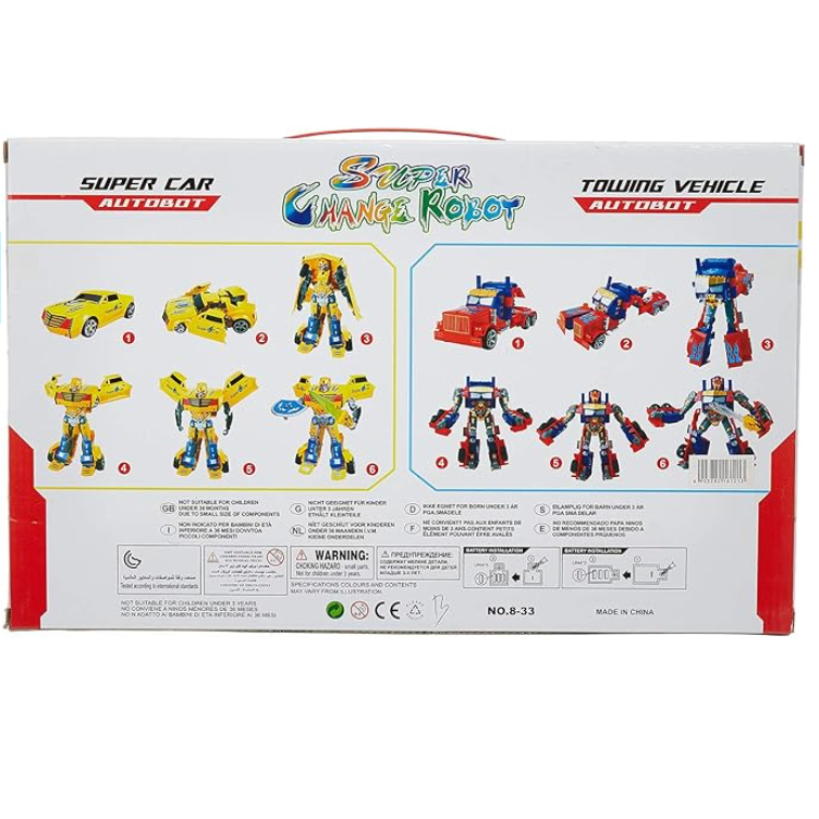 Robot siêu thay đổi biến hình xe - set 3-2