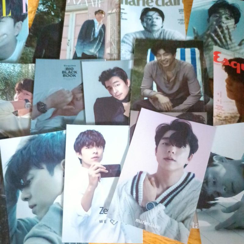 Lomo card 54 ảnh Gong Yoo - Mgz