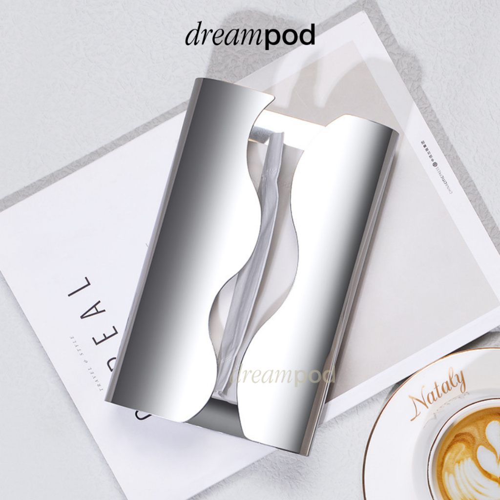 Dreampod SS Stylized Tissue Box/ Hộp khăn giấy cách điệu INOX304