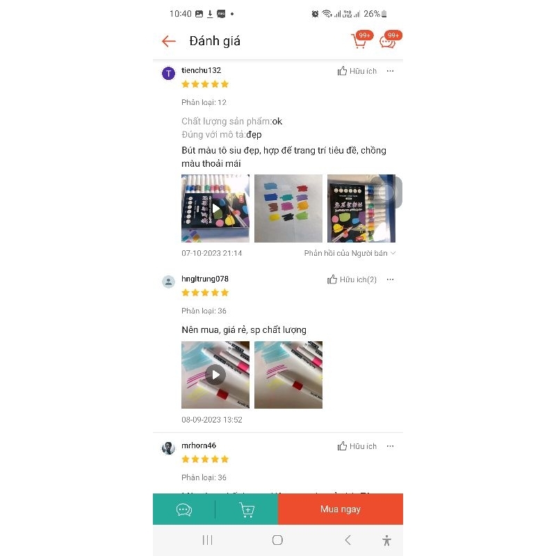 Bộ màu Acrylic Marker Giorgione 12/24 Màu Chuẩn, dùng để vẽ vải/giày/tường/giấy/da/thủy tinh