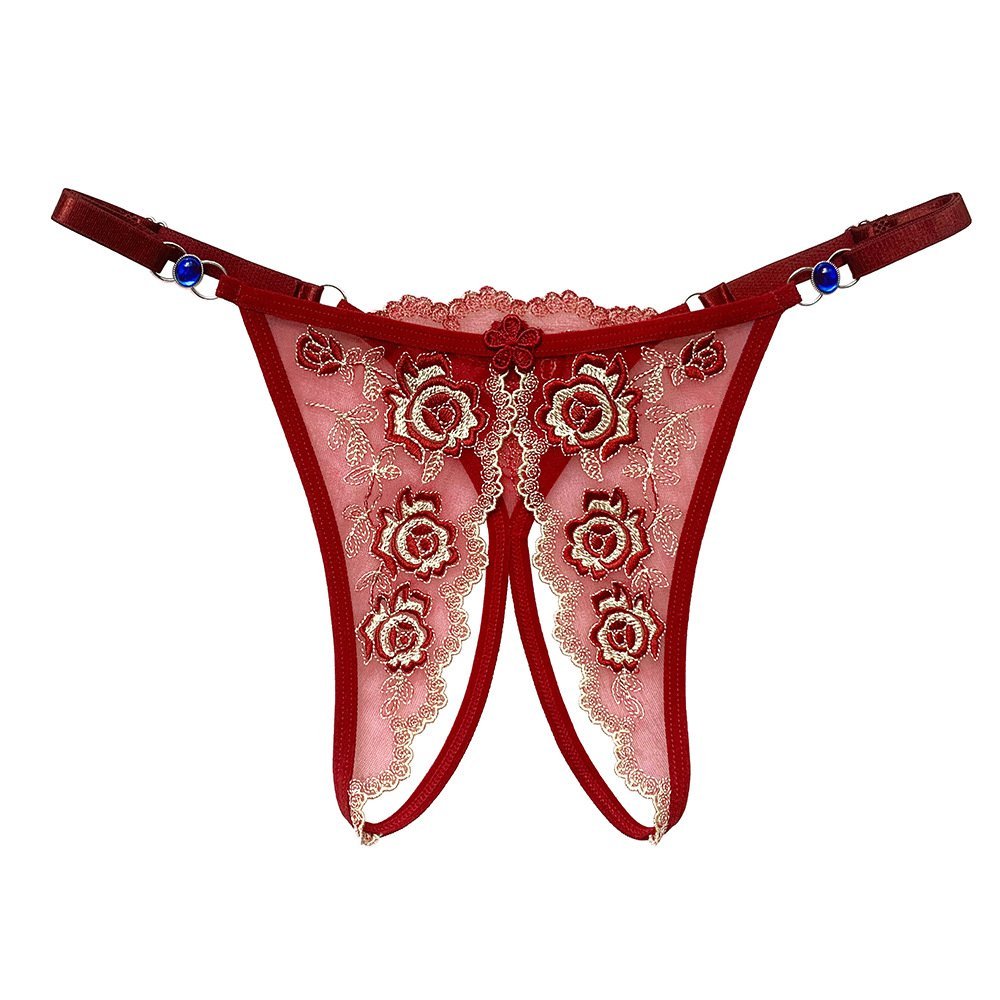 Quần Lót Ren Mảnh Không Đũng Gợi Cảm Lacy Bra - QL88