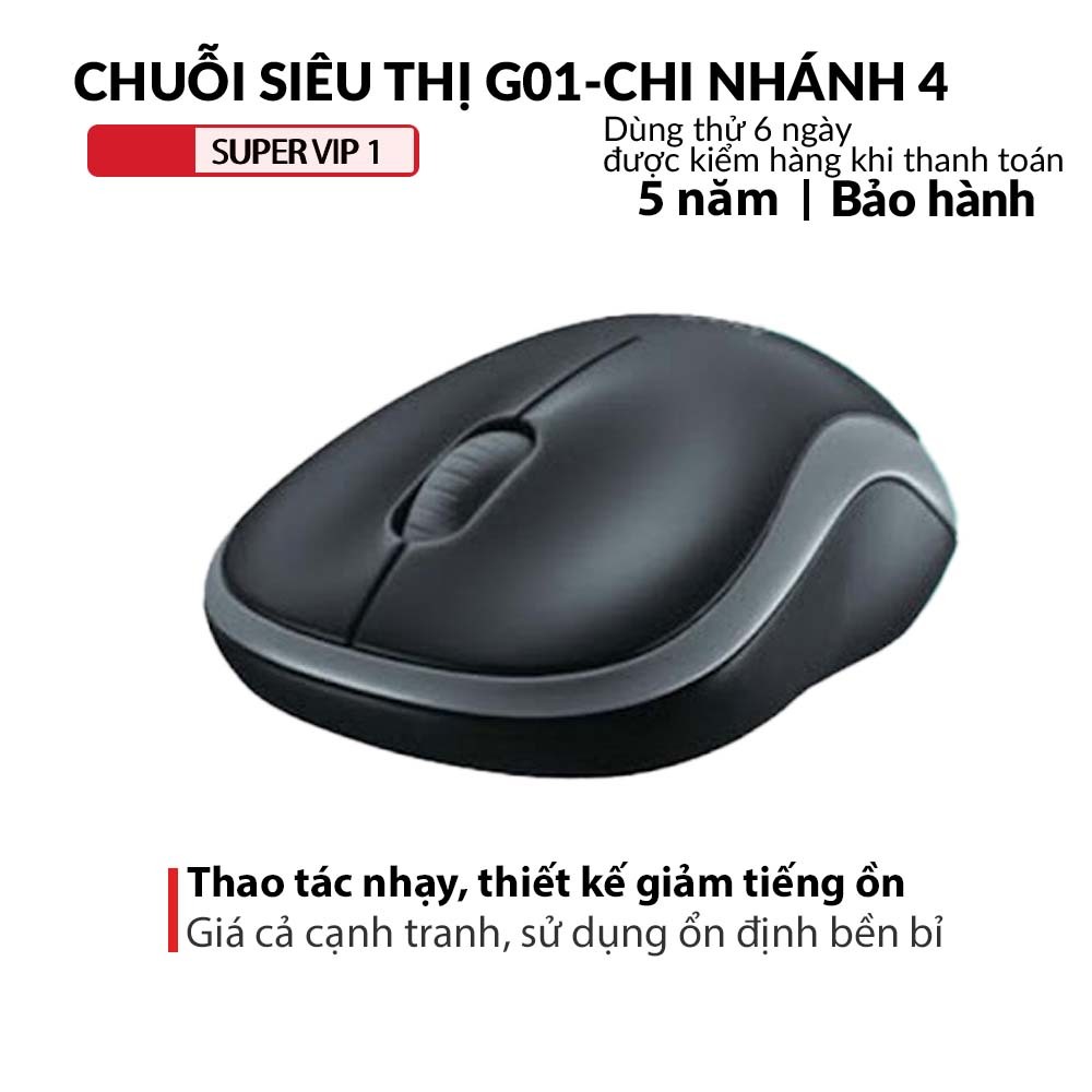 Chuột Không Dây LOGITECH M220/M185/M187/M235/M330/M171/G308, Hàng Nhập Khẩu, Bảo Hành 12 Tháng, Mouse Wireless