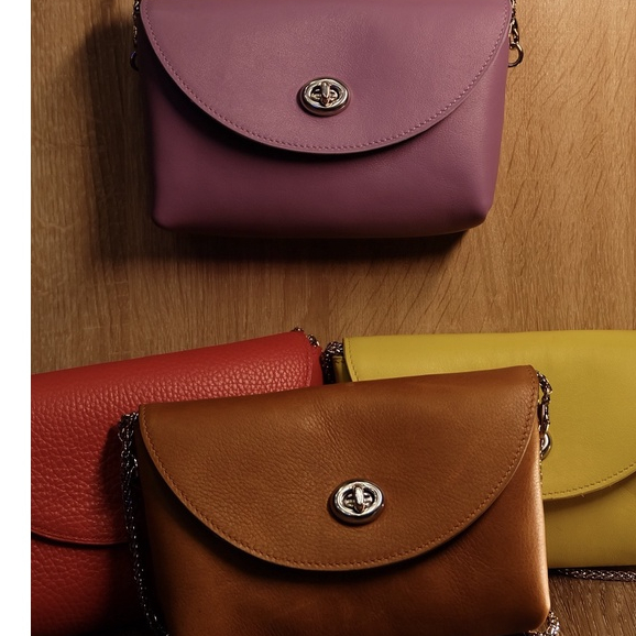 Túi xách nữ túi da Kit Art Leather túi da thật nữ da bò may thủ công tỉ mỉ