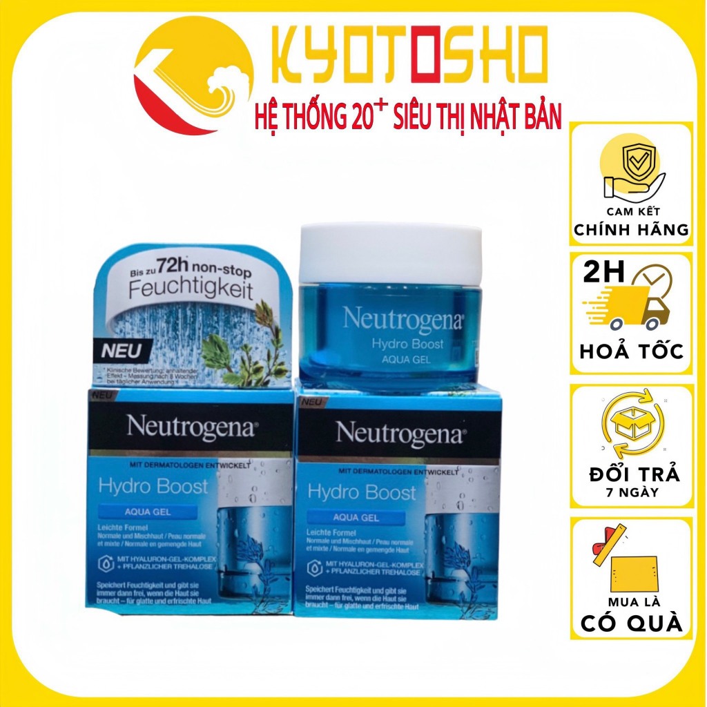 Kem dưỡng ẩm Neutrogena Hydro Boost Aqua Gel 50ml - MẪU MỚI