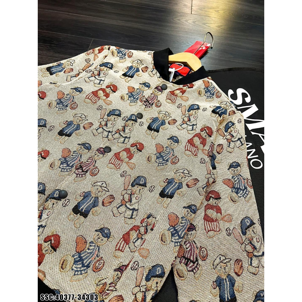 Áo Bomber unisex AN24 chất gấm dệt tàu hai lớp thể thao cao cấp phong cách HÀN QUỐC