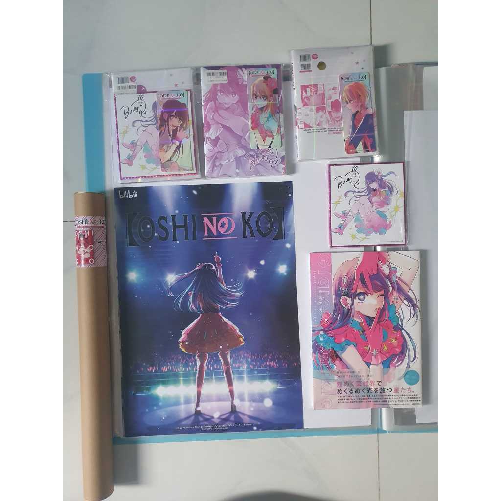 Shikishi, tape lụa oshi no ko nguyên seal mới 100%