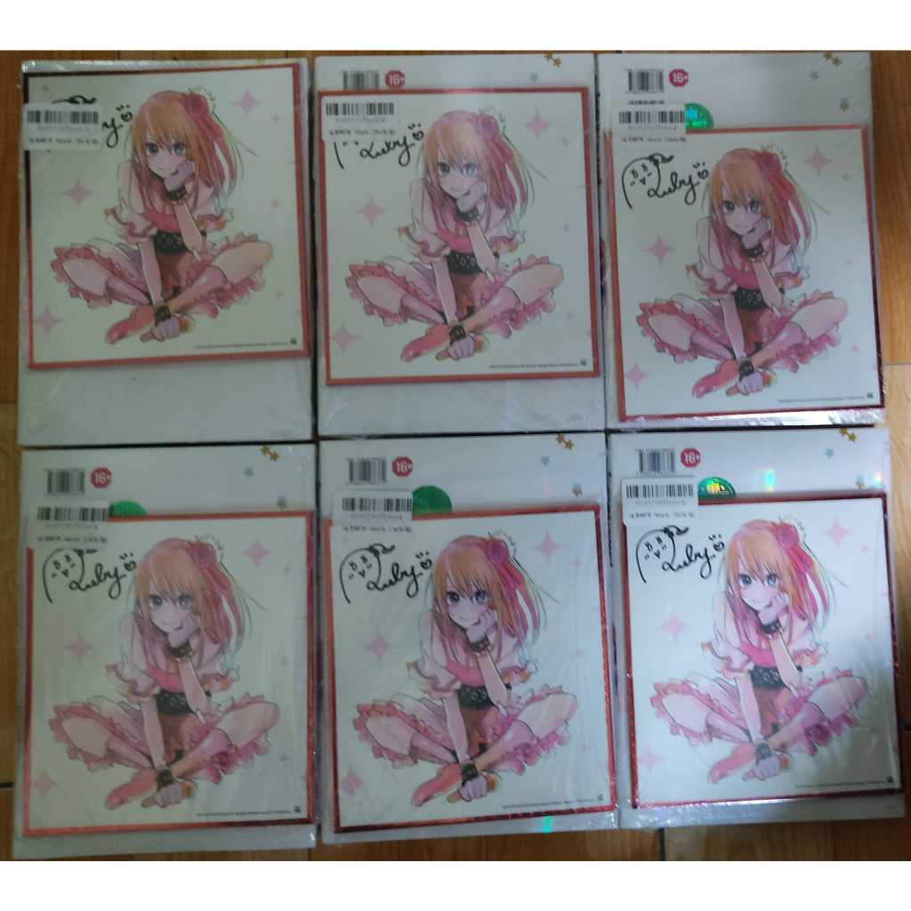 Shikishi, tape lụa oshi no ko nguyên seal mới 100%