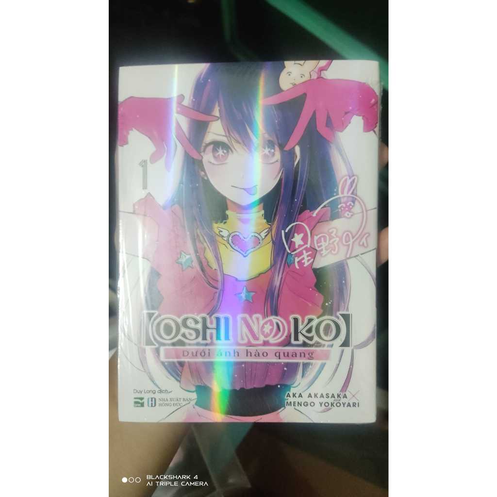 Shikishi, tape lụa oshi no ko nguyên seal mới 100%