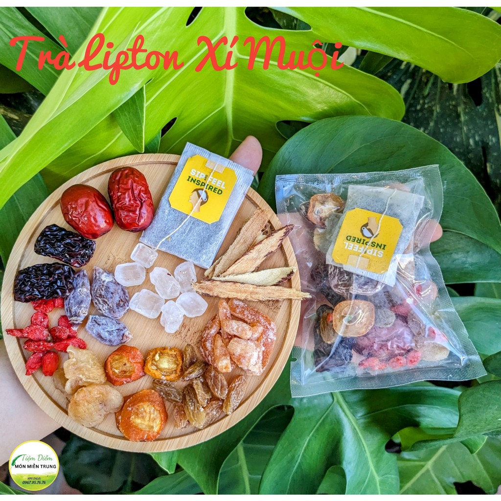 Trà Thảo Mộc - Trà Lipton Xí Muội