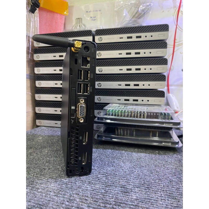 Máy bộ Hp mini Hp800G5 .i5 8400T, Ram 16Gb, ssd 256,nvme 512G