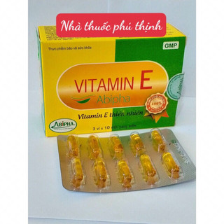 ✅[Chính Hãng] Vitamin E Abipha hộp 30 viên,date mới nhất